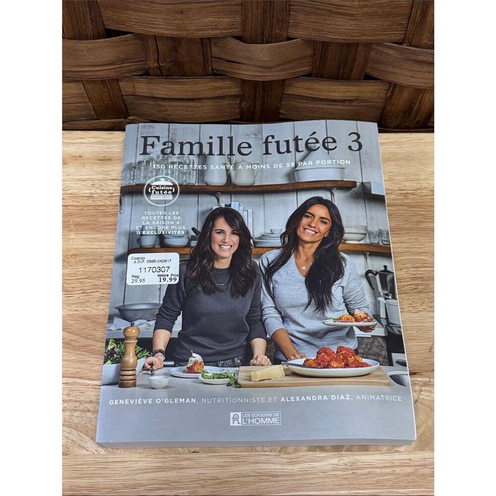 Famille futée 3 Cookbook - 150 recipes at 5$ or less